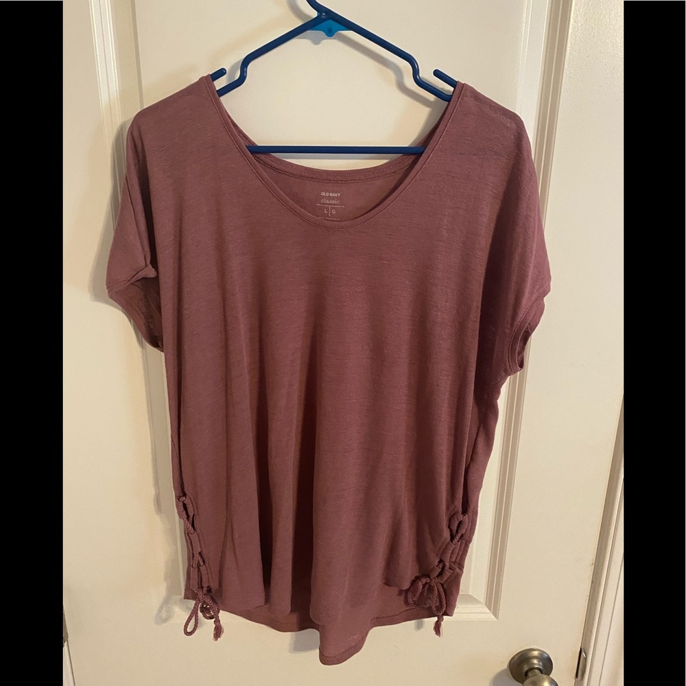 Purple t shirt